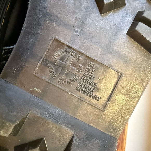 Dr. Martens Lazy Oaf Heart Buckle Platform Boots - Picture 12 of 15